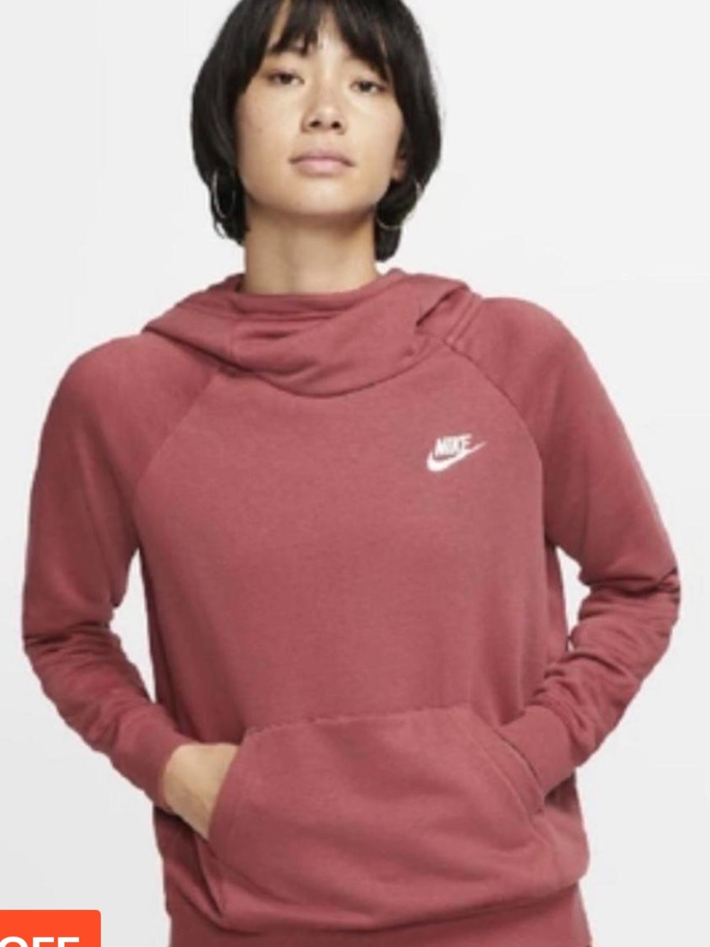 Nike Women's Funnel Neck Fleece Hoodie